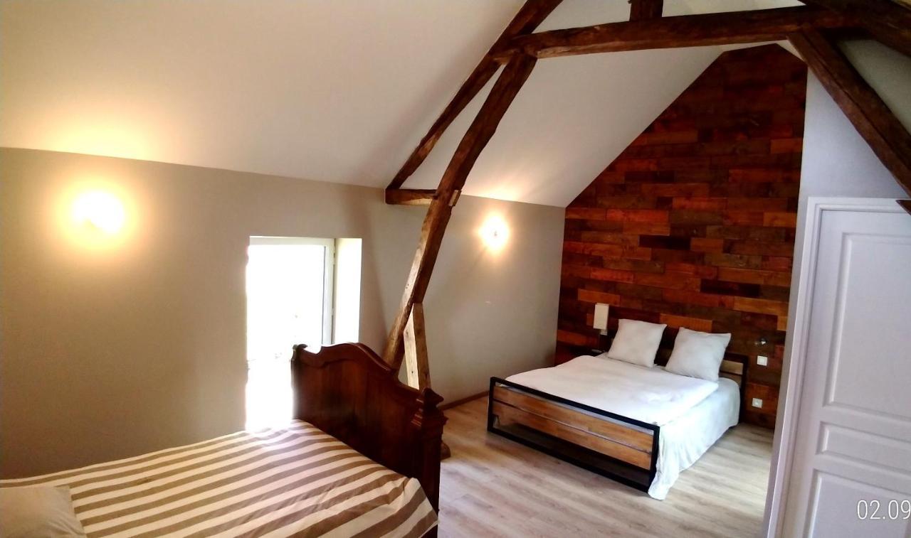 Bed and Breakfast Les Trois Provinces Couffy Exterior foto